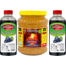 Bozkırlı Çavuşoğlu Çavuşoğlu Odun Ateşinde Bozkır Tahini 1830g + Üzüm Pekmezi 2000g