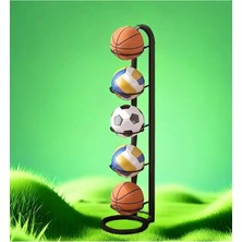 Doffo Top Sepeti Çok Katlı Top Depolama Alanı Metal Top Sepet ve Rafı