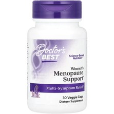 Doctor's Best Women's Menopause Support Multi-Symptom Relief 30 Veggie Caps