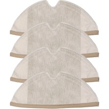 Parmis Roborock Uyumlu S6 Max V Robot Süpürge Paspası 4 Adet