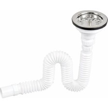 Banio Home - Çöpmak Kafalı Körüklü Sifon, Trap Head Bellows Siphon