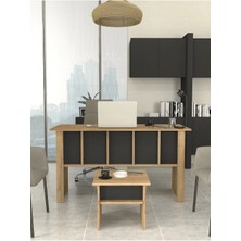 Dorpek Nika Ofis Masası ve Ofis Sehpası Set - 2 Parça