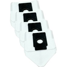 Parmis 360 Uyumlu S8 Plus Robot Süpürge Toz Torbası 4 Adet