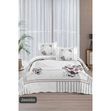 Örtüm Jasmin Çift Kişilik Kapitone Yatak Örtüsü Takımı