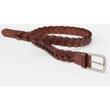 Hotiç Erkek Deri Kahverengi Kemer