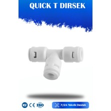 Watermelon Su Arıtma Cihazlarına Uyumlu 3 Taraf Quıck T Dirsek