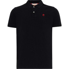 Routefield Partisan Erkek Siyah Polo Tişört