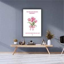 Kadınlar Günü | 8 Mart | Kadın | Temalı Dekoratif Cam Tablo