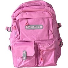 Vital Su Geçirmez Çok Bölmeli Ergonomik Okul Çantası
