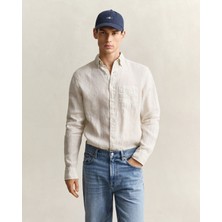 Gant Erkek Bej Regular Fit Gömlek 3240120.214