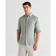 Gant Erkek Yeşil Regular Fit Gömlek 3240120.10