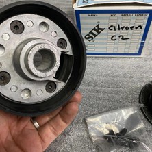 Carlone Citroen C2-C3 Uyumlu Sabit Spor Direksiyon Göbeği Momo Tip