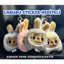 Plankton Tasarım Labubu Charm Anahtarlık Çanta Aksesuarı Peluş (1 Adet)