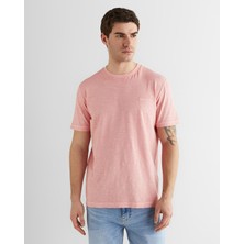 Gant Erkek Pembe Bisiklet Yaka Regular Fit T-Shirt 2003419.666