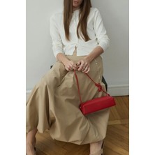 Suud Collection Camel Kemerli Balon Etek