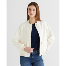 Gant Kadın Krem Dik Yaka Ceket 47126103T.130