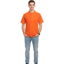Formteks Polo Yaka Tshirt Turuncu