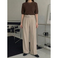 Miostil Kemer Detay Pantolon-Taş