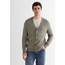 Gant Erkek Kahverengi Regular Fit V Yaka Triko 8050287.281