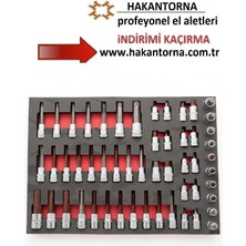 ALWAYSSPEED H- Rico 53 Parça Dolu Takım Arabası Içi M Diş Torx Allen Seti
