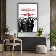 Kadınlar Günü | 8 Mart | Kadın | Temalı Dekoratif Cam Tablo