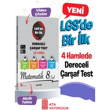 Ata Yayıncılık 8. Sınıf  Matematik Dereceli Çarşaf Test