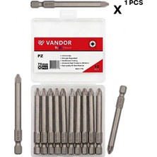 Vandor Bits Uç Matkap Ucu Tornavida Ucu Vidalama Ucu S2 Yüksek Kalite Çelik Spz2 75 - 637962027778