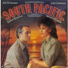 Kadıköy Plak Kulübü Rodgers & Hammerstein - Kiri Te Kanawa, José Carreras, Sarah Vaughan, Mandy Patinkin, Ambrosian Singers, London Symphony Orchestra, Jonathan Tunick – South Pacific Lp