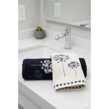 Özdilek Erba Seca/bej-Siyah 2li Havlu