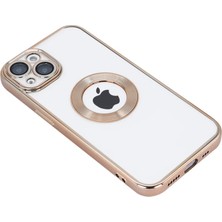 Epro iPhone 15 Uyumlu Kamera Lens Koruyuculu Magsafe Şarj Özellikli Arkası Şeffaf Yanları Renkli Kılıf