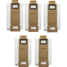 Parmis Roborock Uyumlu S7 Max V Plus Robot Süpürge Toz Torbası 5 Adet