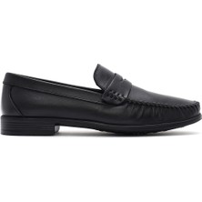 Derimod Erkek Siyah Deri Loafer 26SFD754118