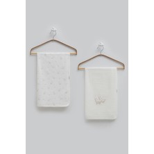 Caramell Love Tıme Kız Bebek Ikili Kutulu BATTANİYE-80X90 cm - Ekru - 0 - 12 Ay Ekru
