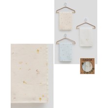 Caramell Jungle Frıends Erkek Bebek Üçlü Kutulu BATTANİYE-80X90 cm - Bej - 0 - 12 Ay Bej