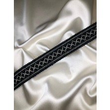Ezel-in Tekstil Aksesuarları Dekoratif Simli Şerit, 1 Metre , KOD-P357A