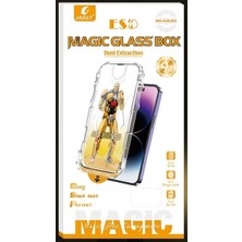 Gümrük Online Esd 9h Sertliğinde Kolay Kurulum Kutulu iPhone 15 - iPhone 15 Pro - iPhone 15 Pro Max Temperli Cam