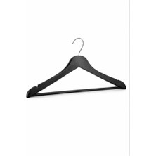 Ahşap Görünümlü Siyah Askı 5’li Set