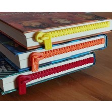 Ekol 3D Fermuar Tasarımlı Kitap Ayracı 3'lü Set