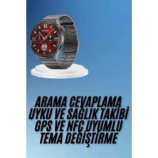 Astraltech Çağrı Cevaplama Sesli Asistan Çoklu Dil Desteği 5.0 Bluetooth Akıllı Saat