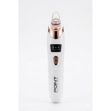 Point 4 Başlıklı 3 Kademeli Siyah Nokta ve Gözenek Temizleme Vakum Makinesi 600 W Beyaz