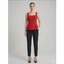 Ekol Kare Yaka Bluz 1130