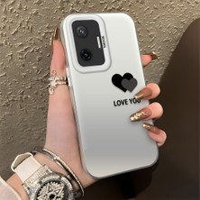 HONTINGA Poco F7 5g ile Uyumlu Kılıfı Silikon Kenar Sert Arka Düşüme Önleyici Basitlik Anti Düşme Kamera Korumali Kalp Desen Telefon Kılıfı Kadın ve Erkek Için Uygundur K1-0710