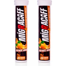 Migracaff® | Kafein ve Taurin Içeren Portakal Aromalı Takviye Edici Gıda 2'li