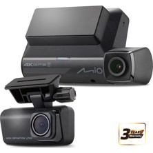 Mio Mıo Mivue 956WD 4K UHD Hdr G-Sensor Sony Starvıs-2 Gps+Wi-Fi Dahili Park Modu 2.7" Araç Içi Ön ve Arka Kamera Seti