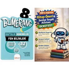 Günay Yayınları 8. Sınıf Fen Bilimleri Bumerang Haftalık Deneme + 199 Tl Seviye Tespit ve Kitap Öneri Asistanı Hediye (Yeni Baskı)