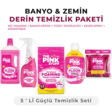 The Pink Stuff Banyo & Zemin Derin Temizlik Paketi-5'li Güçlü Temizlik Paketi