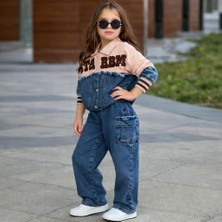 Yiğit Butik Kız Çocuk Denim Ceket Pantolon Takım – Spor Şık Kombin