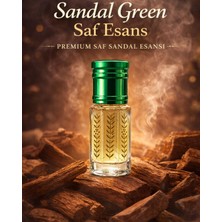 Sufi Tesbih Esans Ve Hediyelik Sandal Green Saf Esans 3 ml – Premium Sandal Ağacı Kokusu | Kalıcı Oryantal Esans
