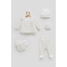 Caramell Only Flowers 5li Set - Ekru - 56-62 cm Ekru