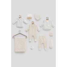 Caramell Only Flowers Müslin 10LU Set - Bej - 56-62 cm Bej